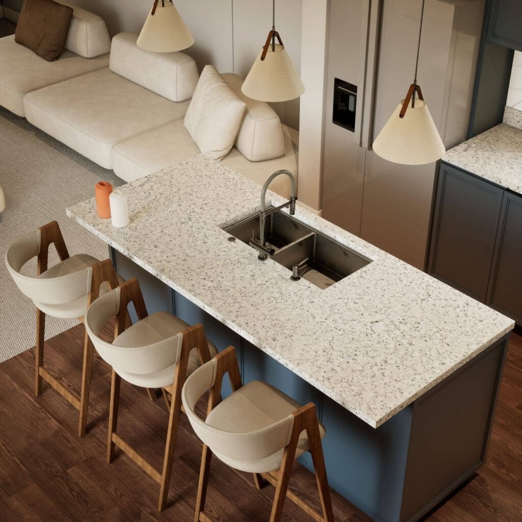 interior casa estilo americana en tlaxiaco